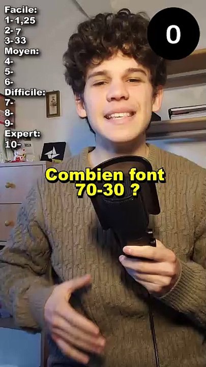 Quiz maths niveau collège