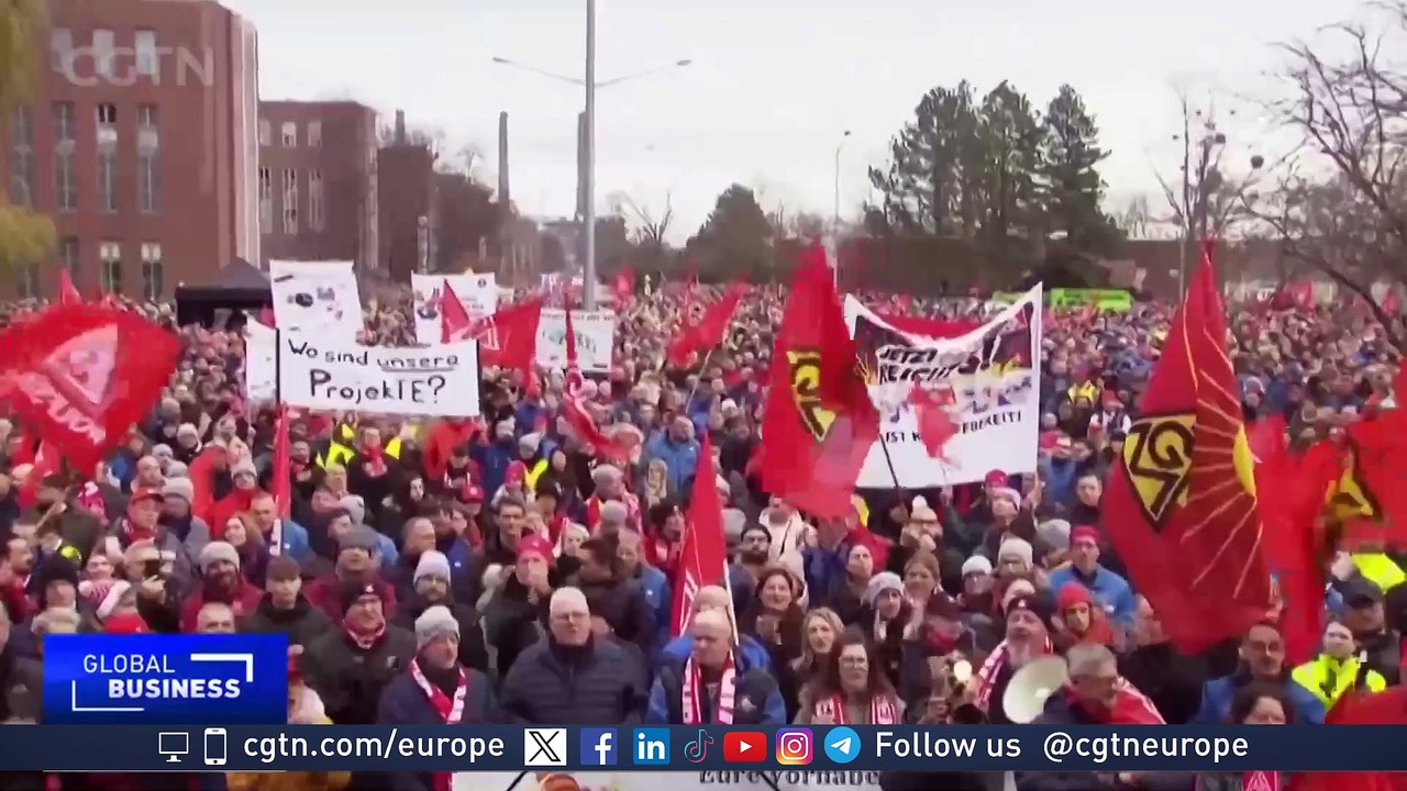 Germany's auto industry slowdown symbolizes country's economic slump