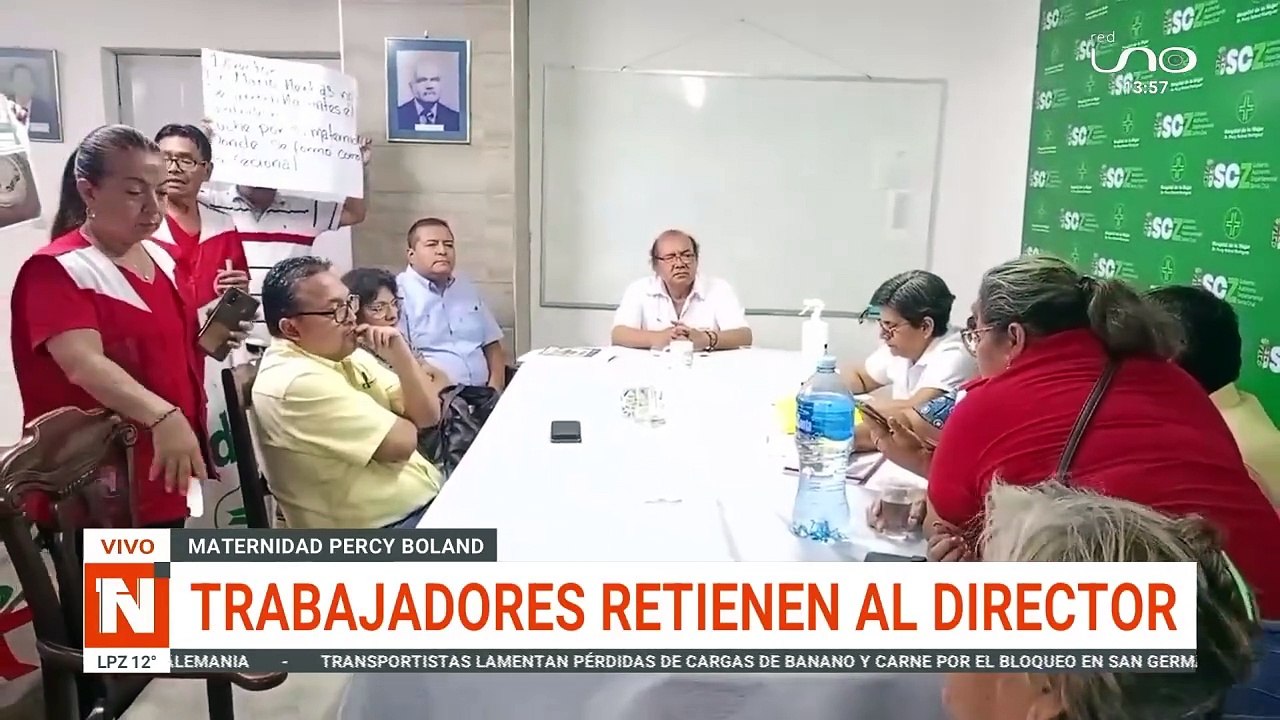SCZ: RETIENEN A DIRECTOR DE LA MATERNIDAD
