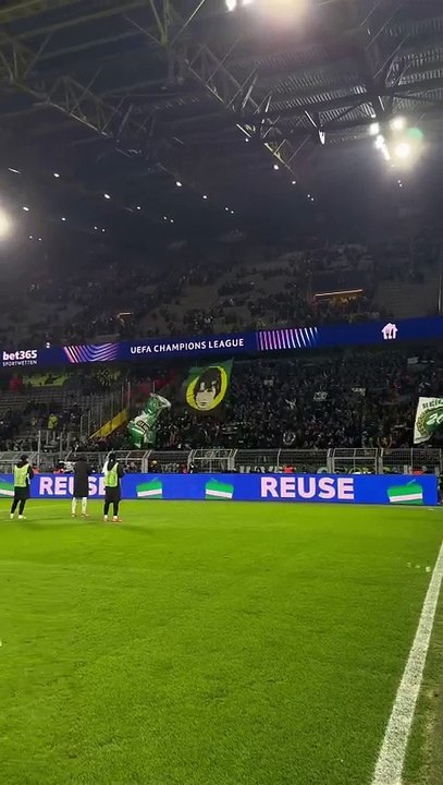 Adeptos do Sporting em Dortmund