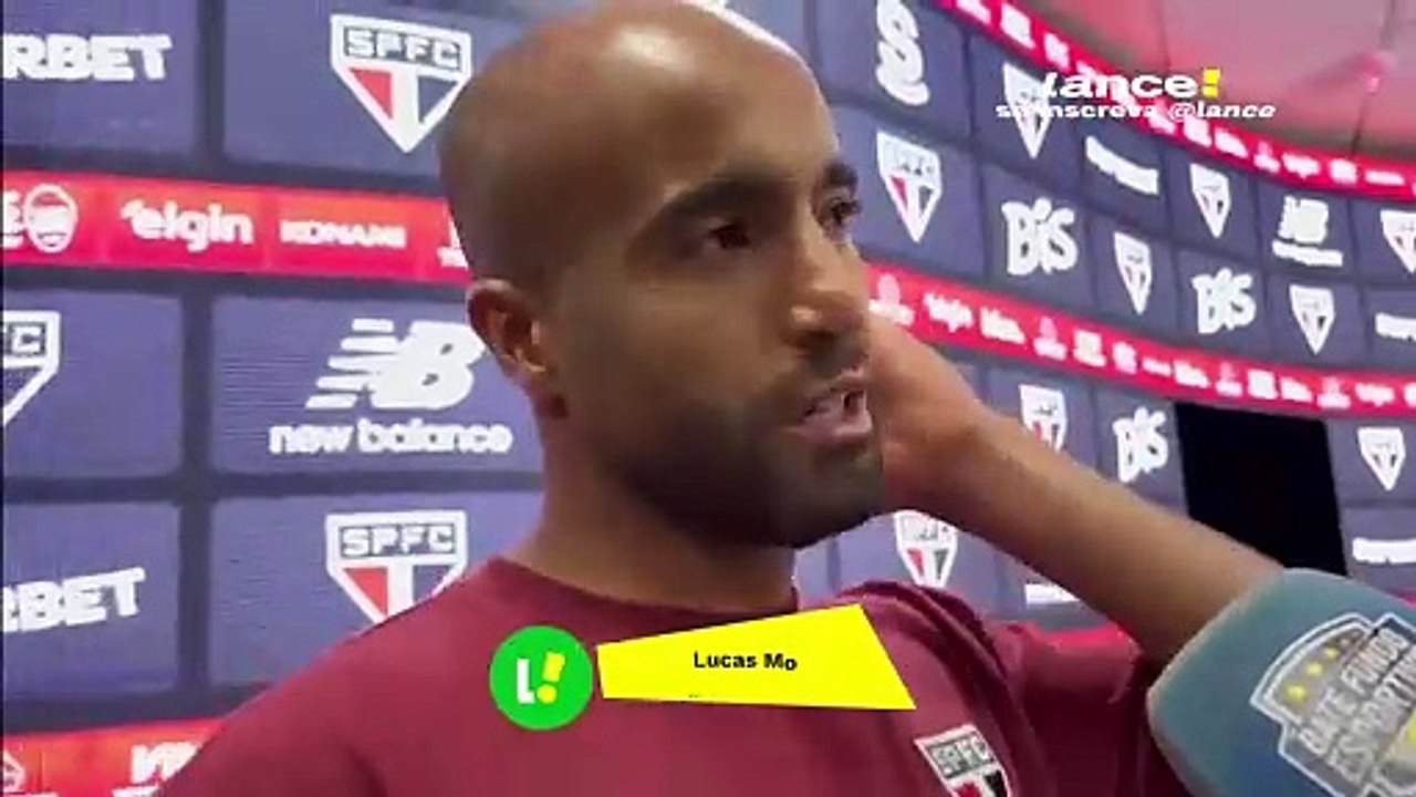 Lucas Moura defende Zubeldía em má fase do São Paulo