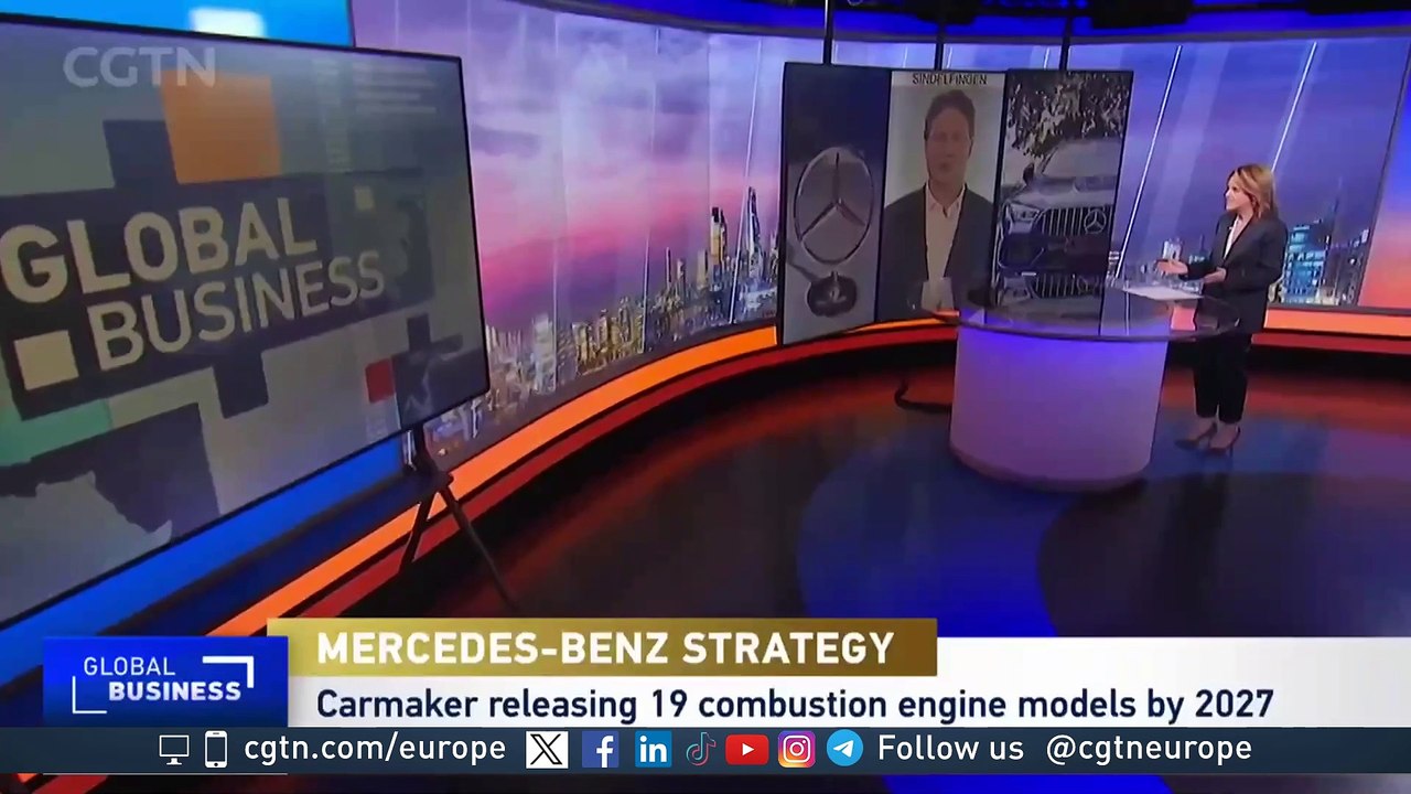 EXCLUSIVE: Mercedes-Benz CEO speaks to CGTN Europe