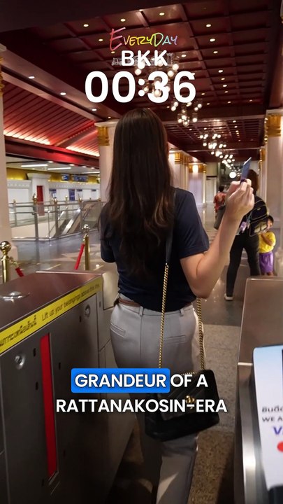Bangkok’s most stunning subway station