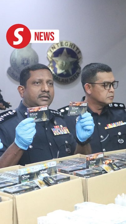 Selangor police bust lab cooking meth-laced vape cartridges in Seri Kembangan