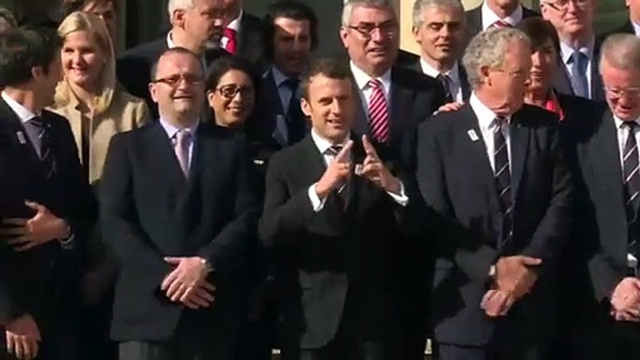 Paris Juegos Olimpicos Macron