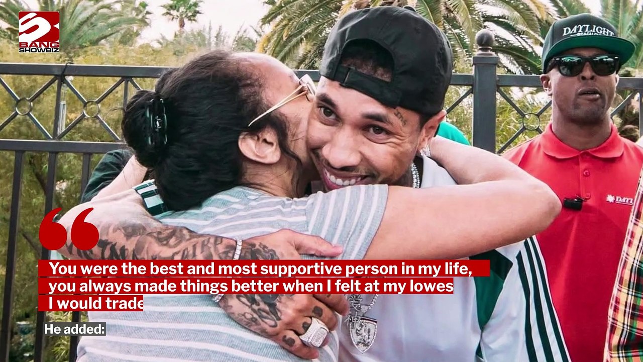 Tyga reveals shock death of mom: 'I can't imagine life without you...'