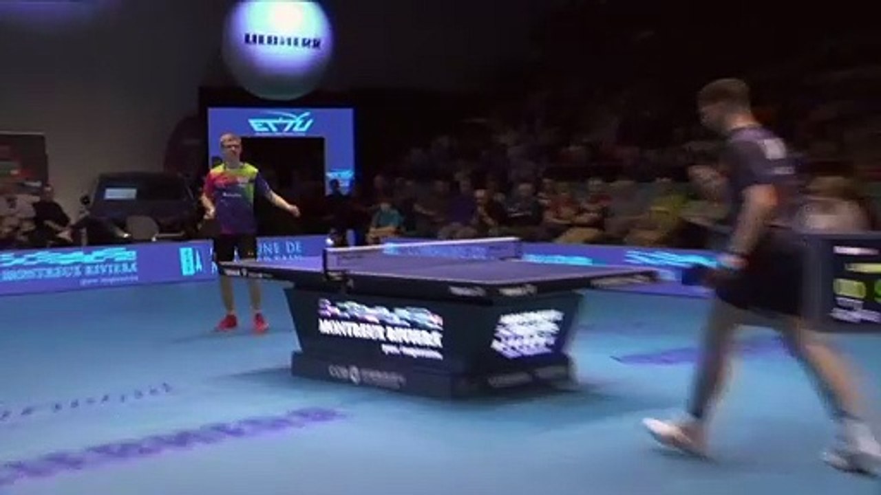 Le résumé du match F. Lebrun - Franziska  - Tennis de table - Top 16 européen