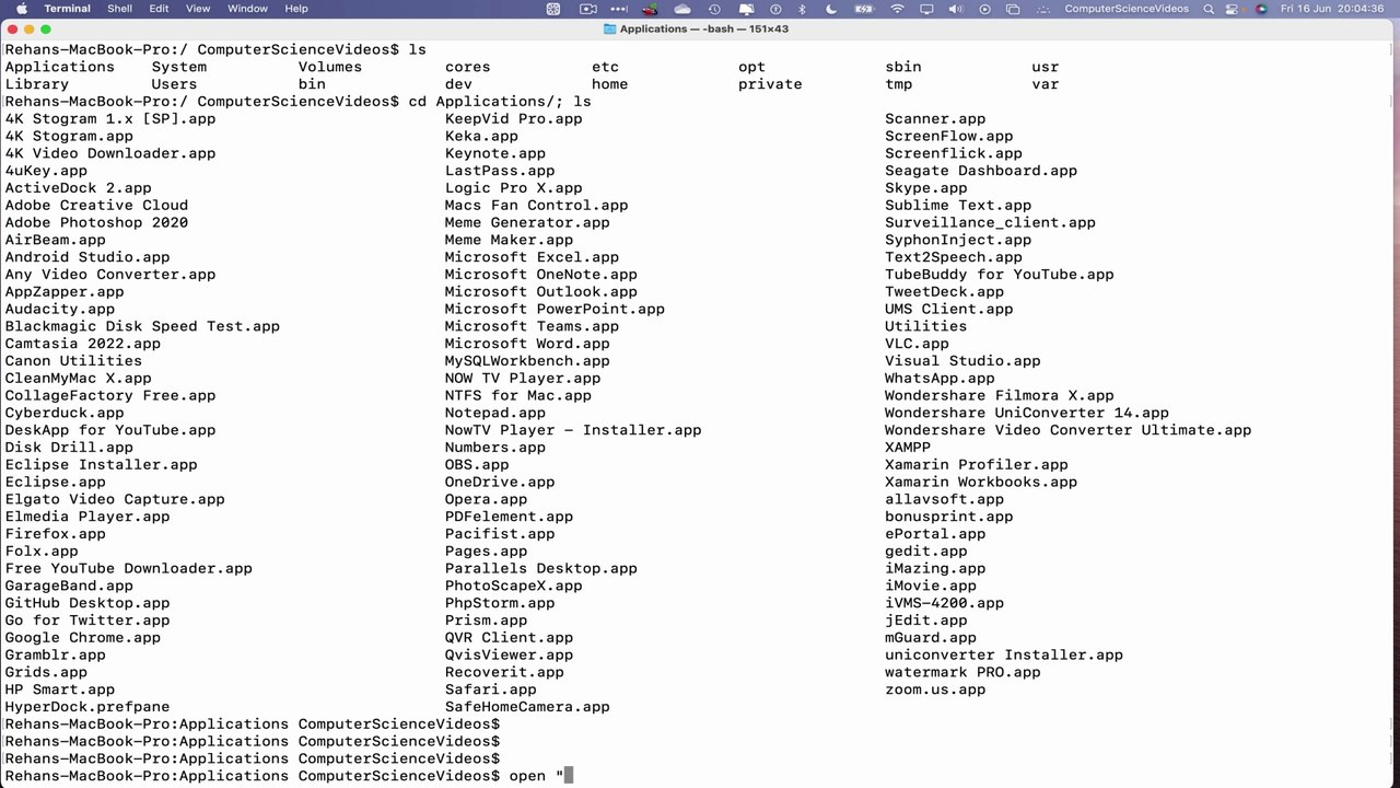 Use this TERMINAL COMMAND to Open the Google Chrome Application On a Mac - Basic Tutorial | New