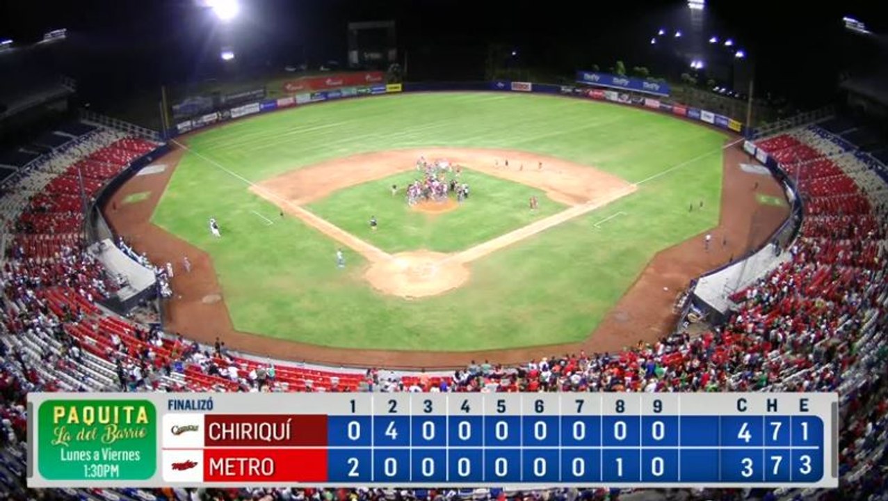 Entrevistas post partido Chiriquí vs Panamá Metro juego 6