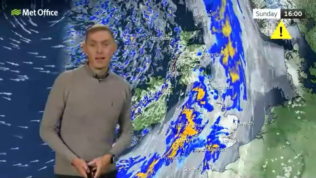 Met Office video forecast