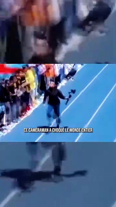 La vitesse du mec 😳 #sport