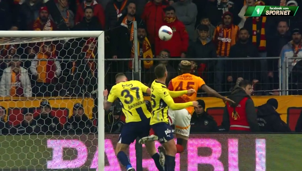 Galatasaray 0-0 Fenerbahçe (GENİŞ ÖZET)