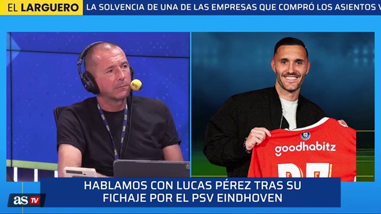 Entrevista a Lucas Pérez en El Larguero