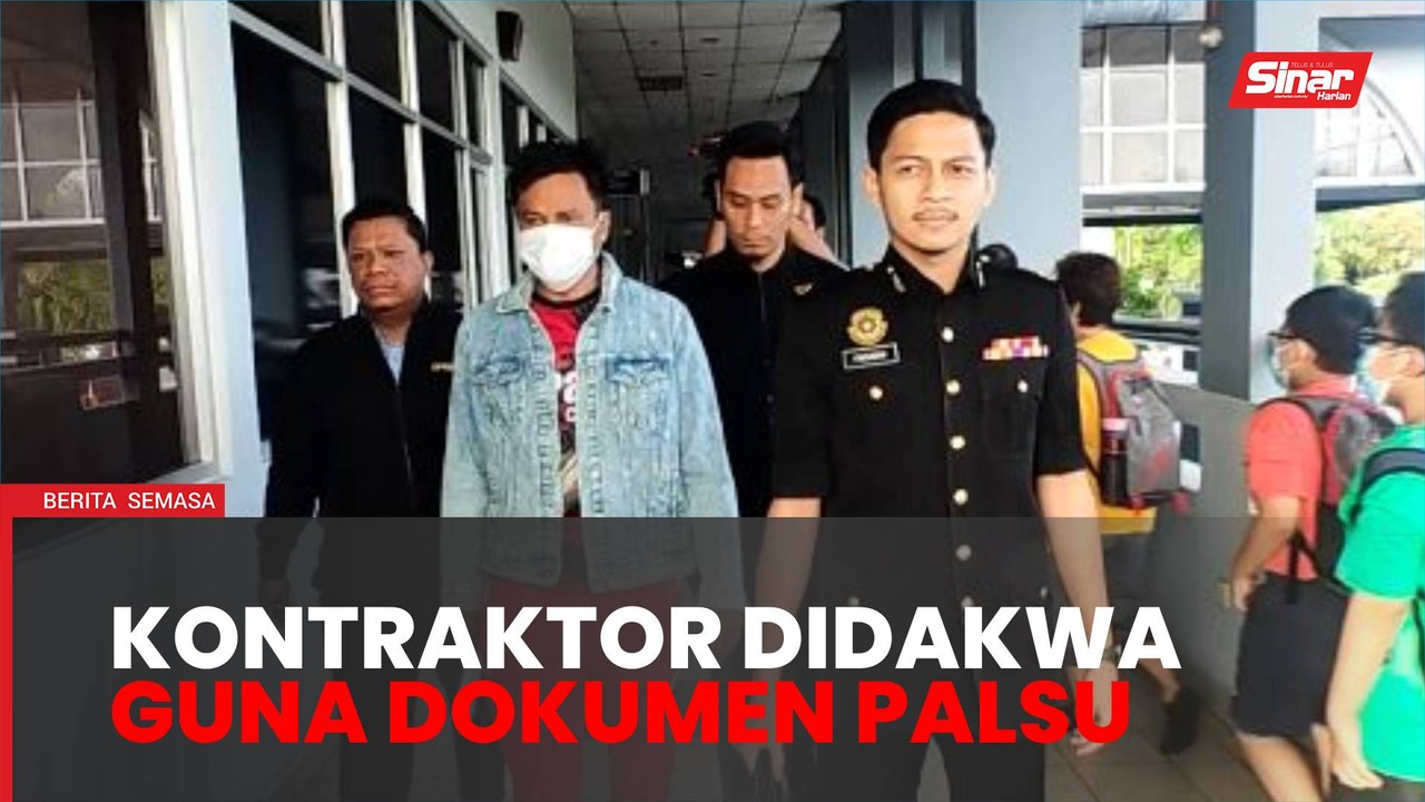 Kontraktor didakwa enam pertuduhan guna dokumen palsu