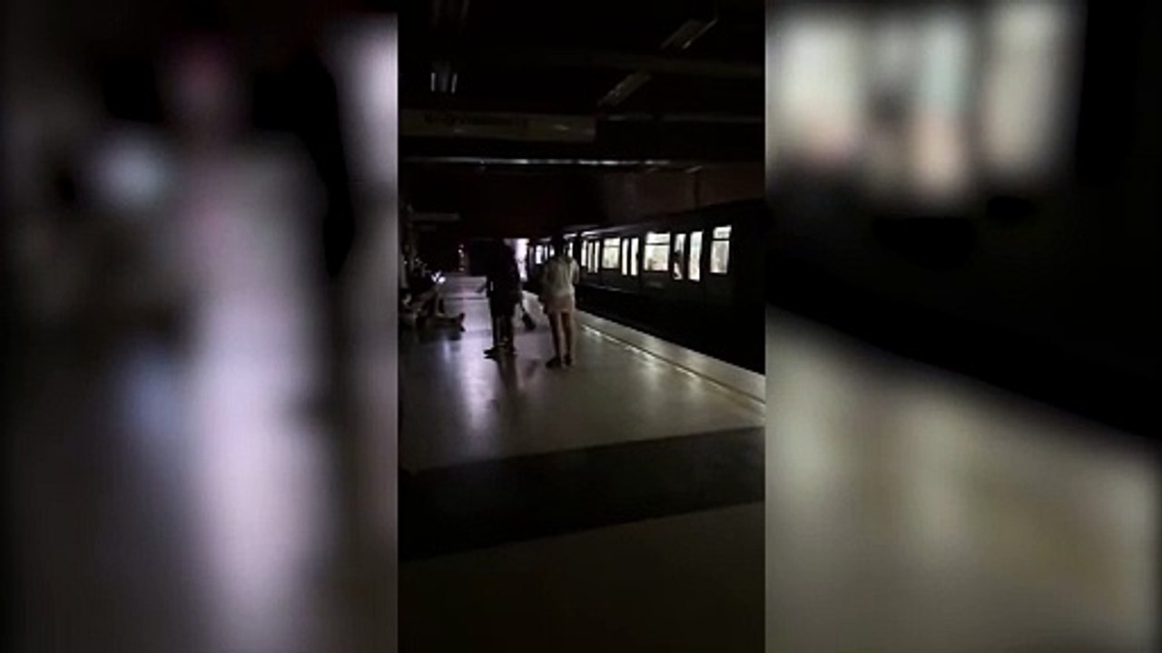 Masivo apagón en Chile