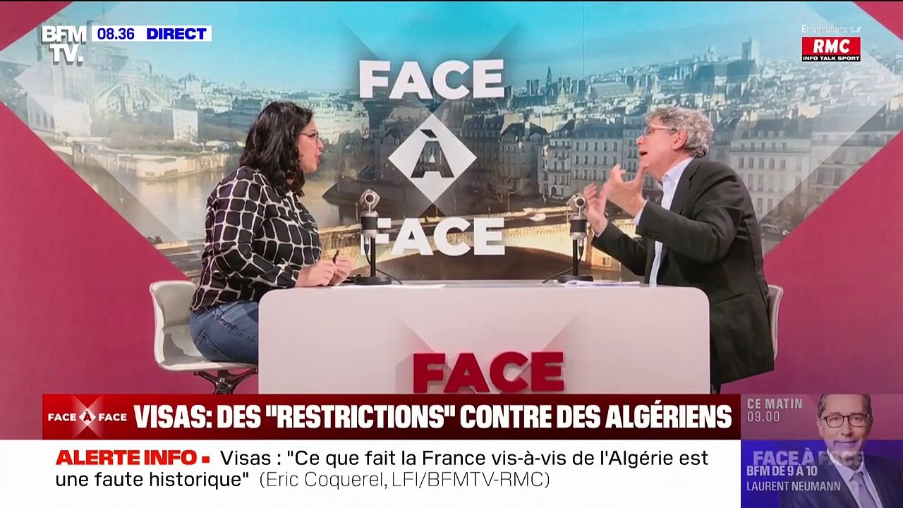 Tensions entre la France et l'Algérie: "Monsieur Retailleau ne se rend pas compte que la colonisation, c'est fini", affirme Éric Coquerel (LFI)