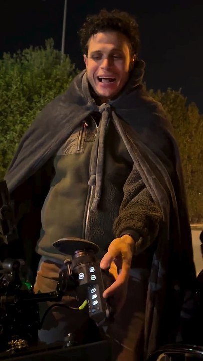 أحمد داوود يُشارك مقطع مُصوّر لكواليس "الشرنقة"