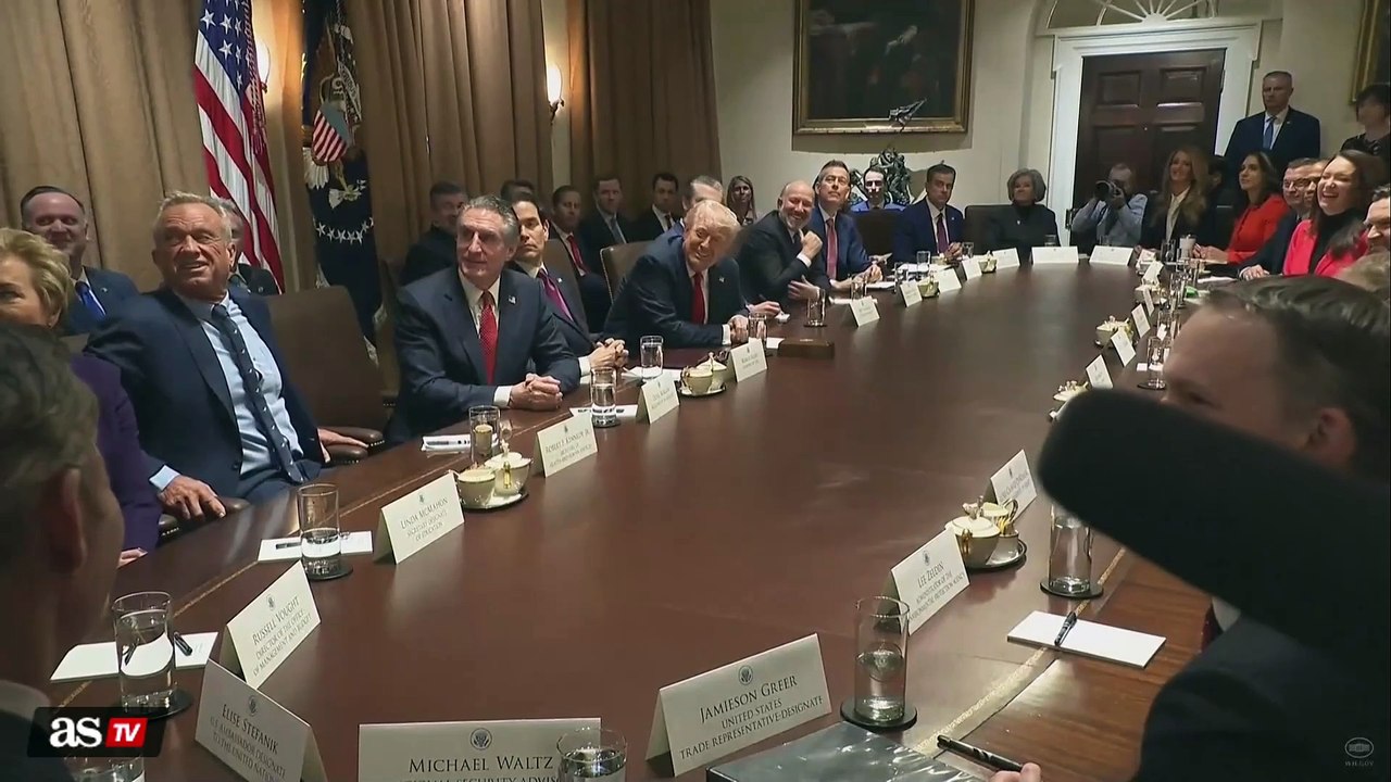 Elon Musk Makes First Speech in Trump’s New Cabinet Meeting—Watch Full Address