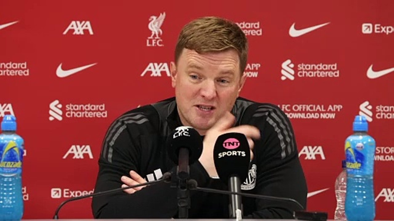 Howe disappointed after Newcastle fail cup final rehearsal losing 2-0 at Liverpool