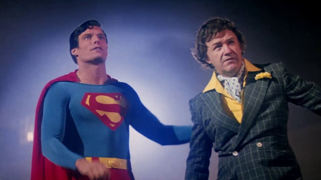 Superman stops Lex Luthor - Gene Hackman - 1978