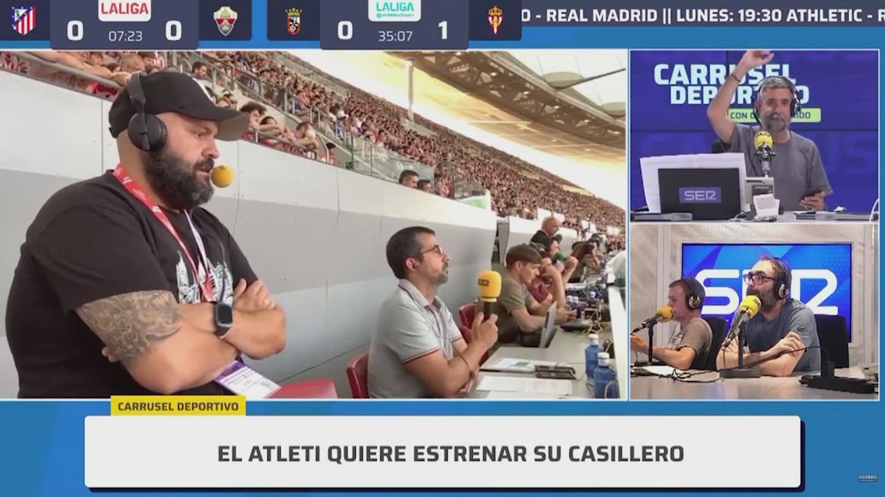 Rafa Mir reponde a Sorloth Goles Atletico de Madrid 1 - 1 Elche