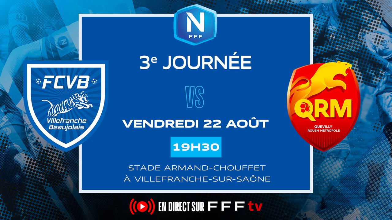 J3 I Villefranche - QRM (2-1) I National FFF 2025-2026