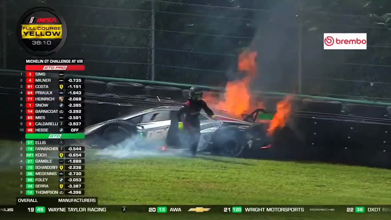IMSA 2025 Virginia Race Ends in Devastating Fire 🔥