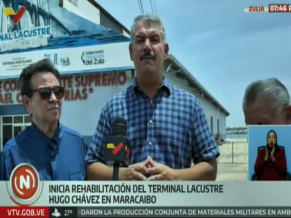 Zulia | Inician labores de rehabilitación del Terminal Lacustre Hugo Chávez en Maracaibo