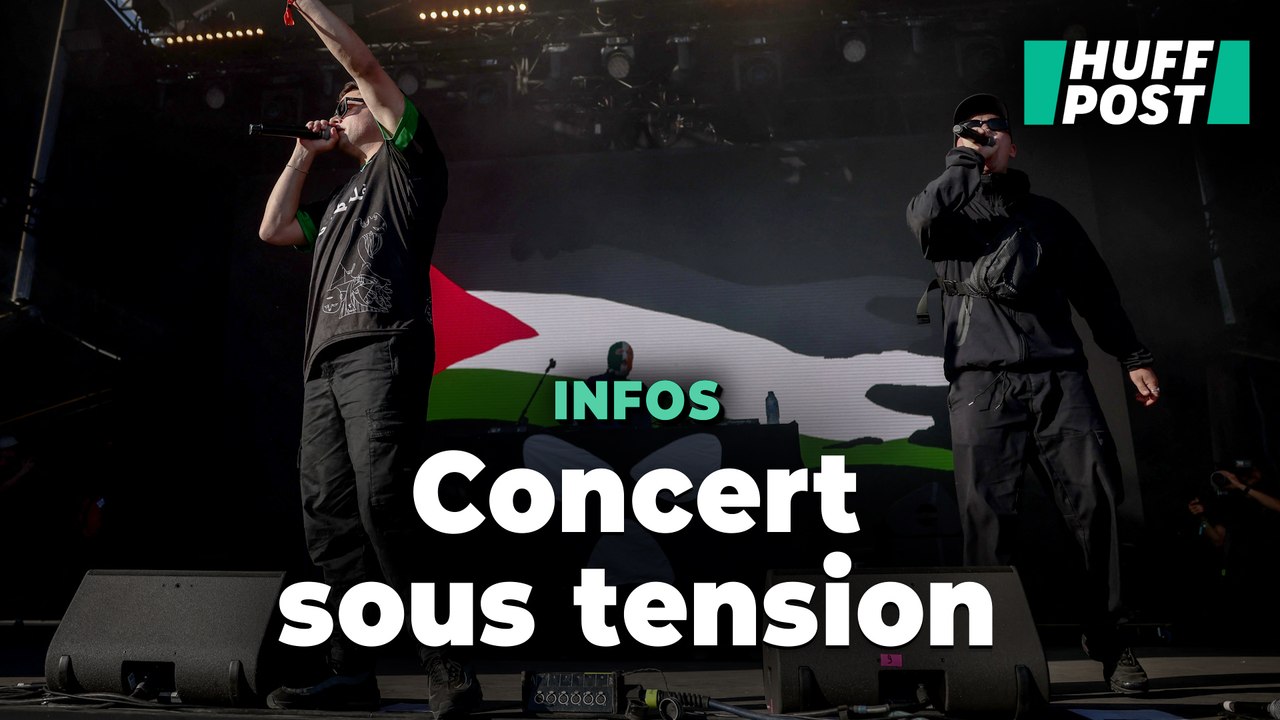 "Free Palestine !" : à Rock en Seine, Kneecap milite pour Gaza malgré la polémique