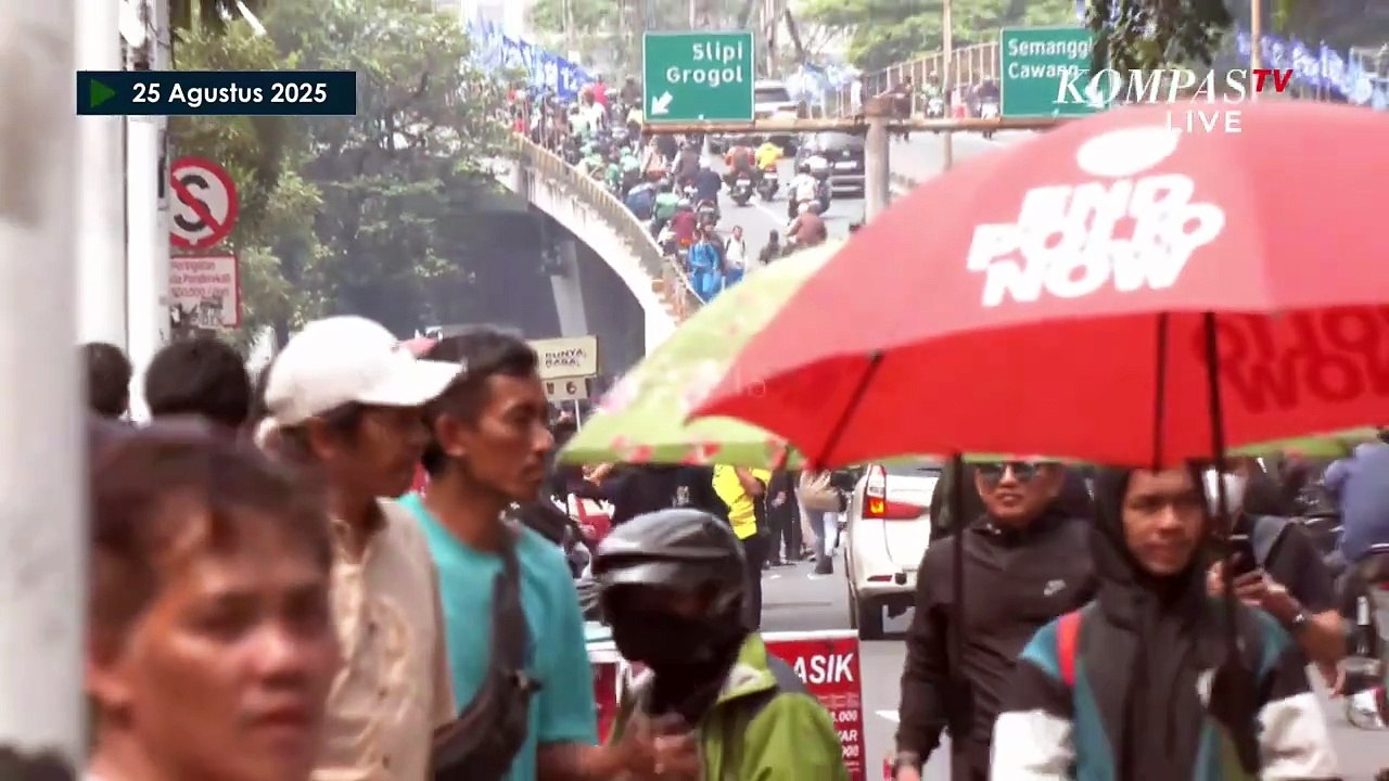 Kondisi Terkini usai Polisi Pukul Mundur Massa Demo 25 Agustus di DPR