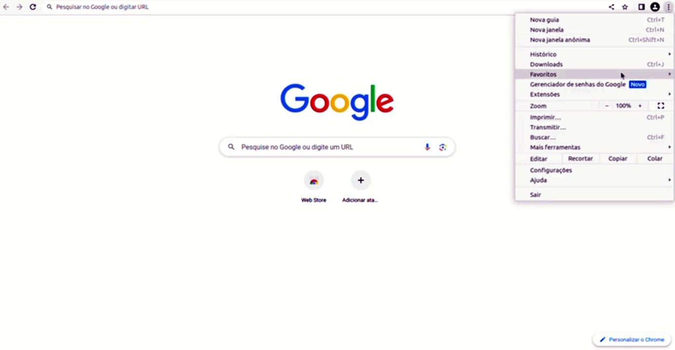 Passo a passo pelo computador