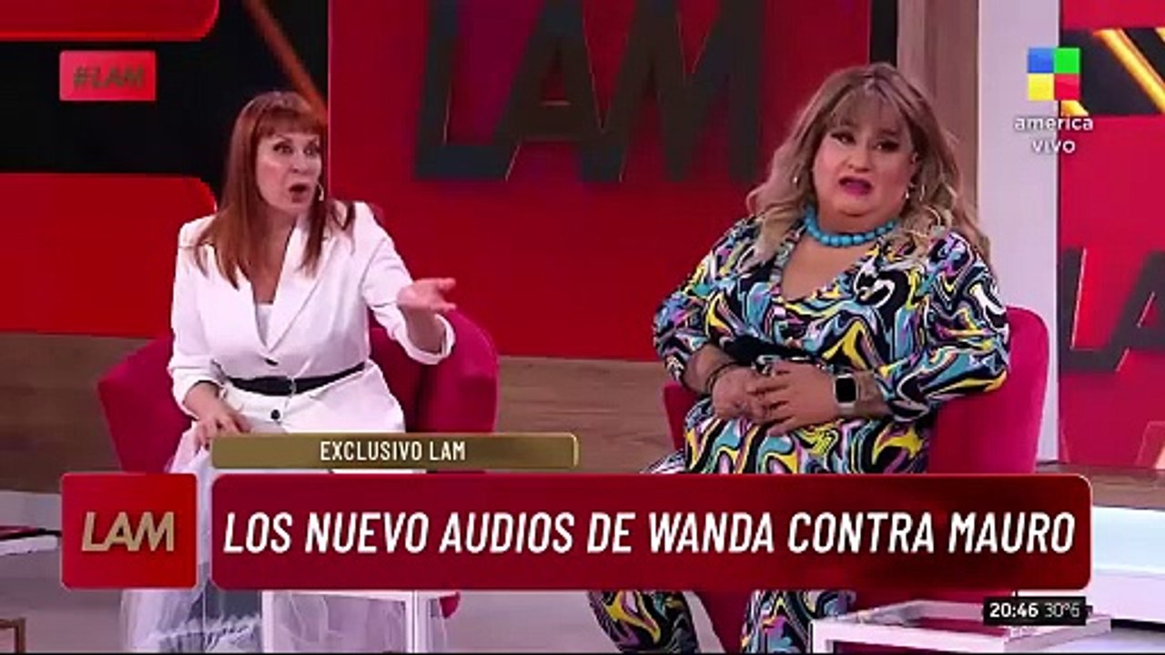 audios Wanda Nara LAM