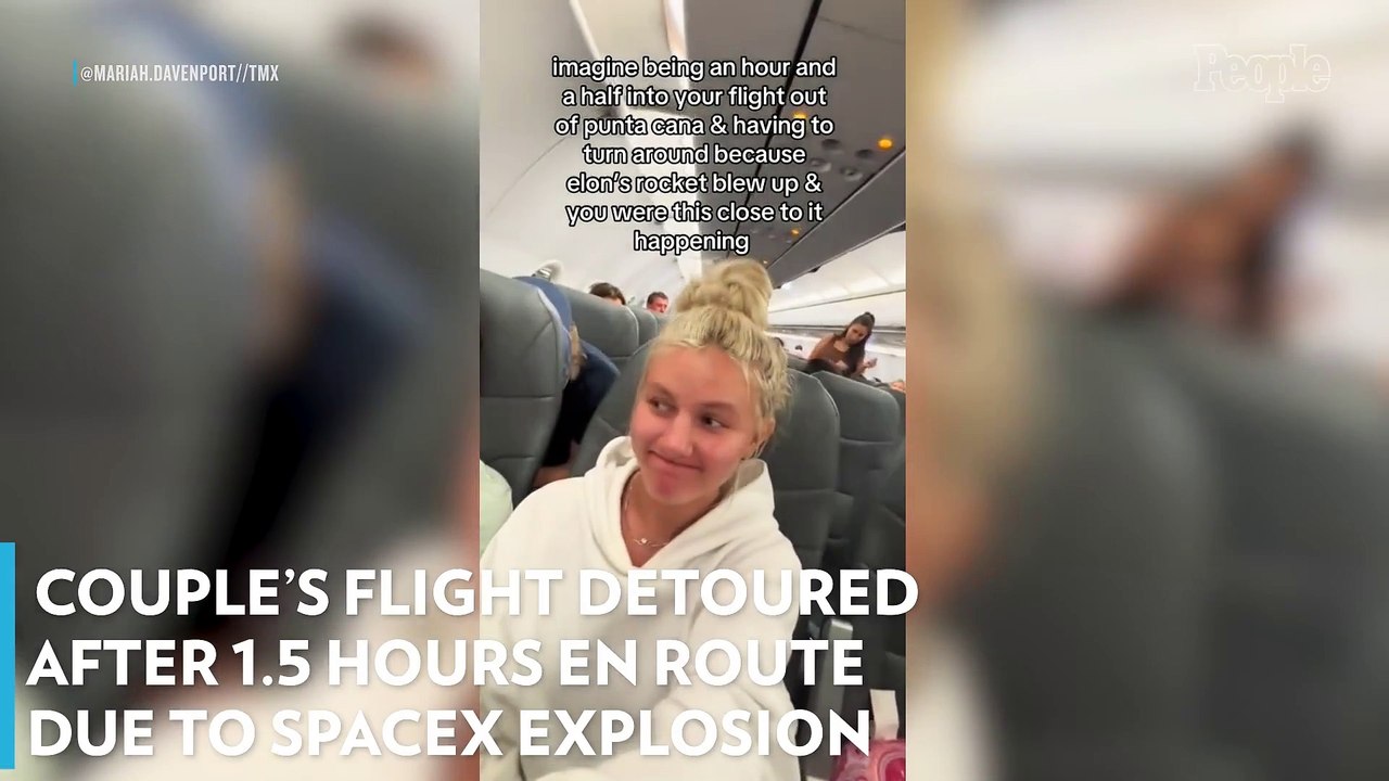 Couple’s Flight Detoured After 1.5 Hours en Route Due to SpaceX Explosion