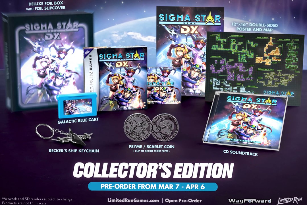 Sigma Star Saga DX - GBA Physical Edition Trailer