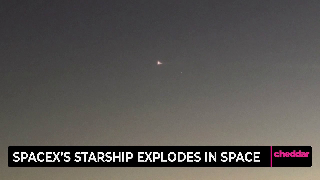 SpaceX's Starship Explodes in Space
