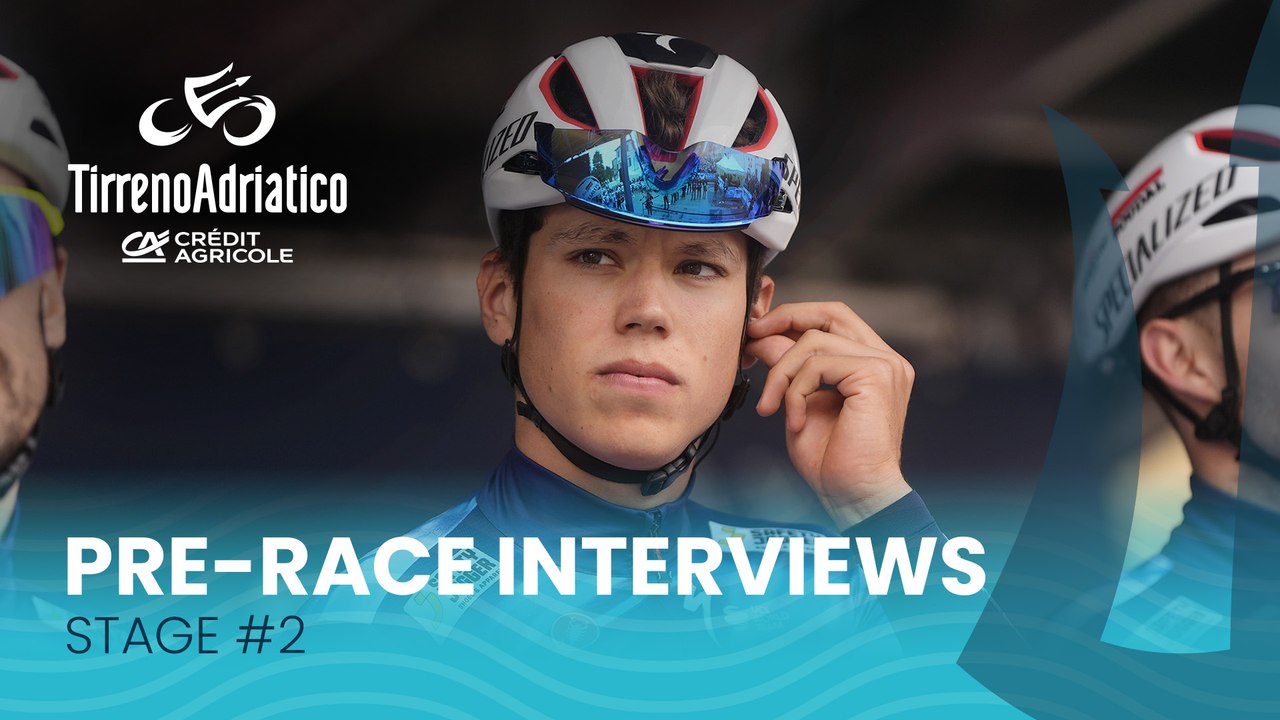 Tirreno Adriatico 2025 | Stage 2: Pre-race interviews