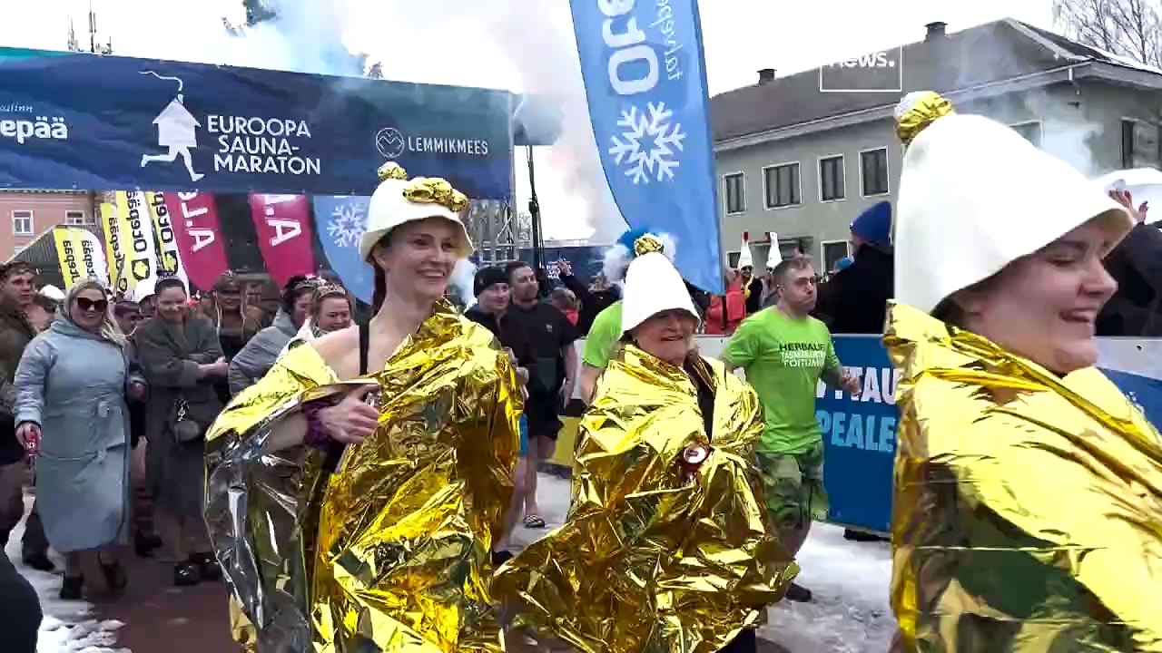 It's getting hot in here: Estonia Sauna Marathon raises temperatures for traditionalists