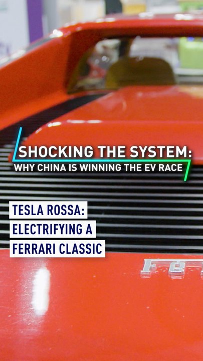Tesla Rossa: Electrifying a Ferrari classic