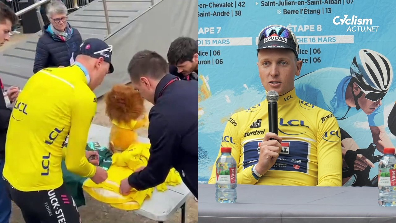 Cycling - Paris-Nice 2025 - Tim Merlier : "I don't worry about the pressure"