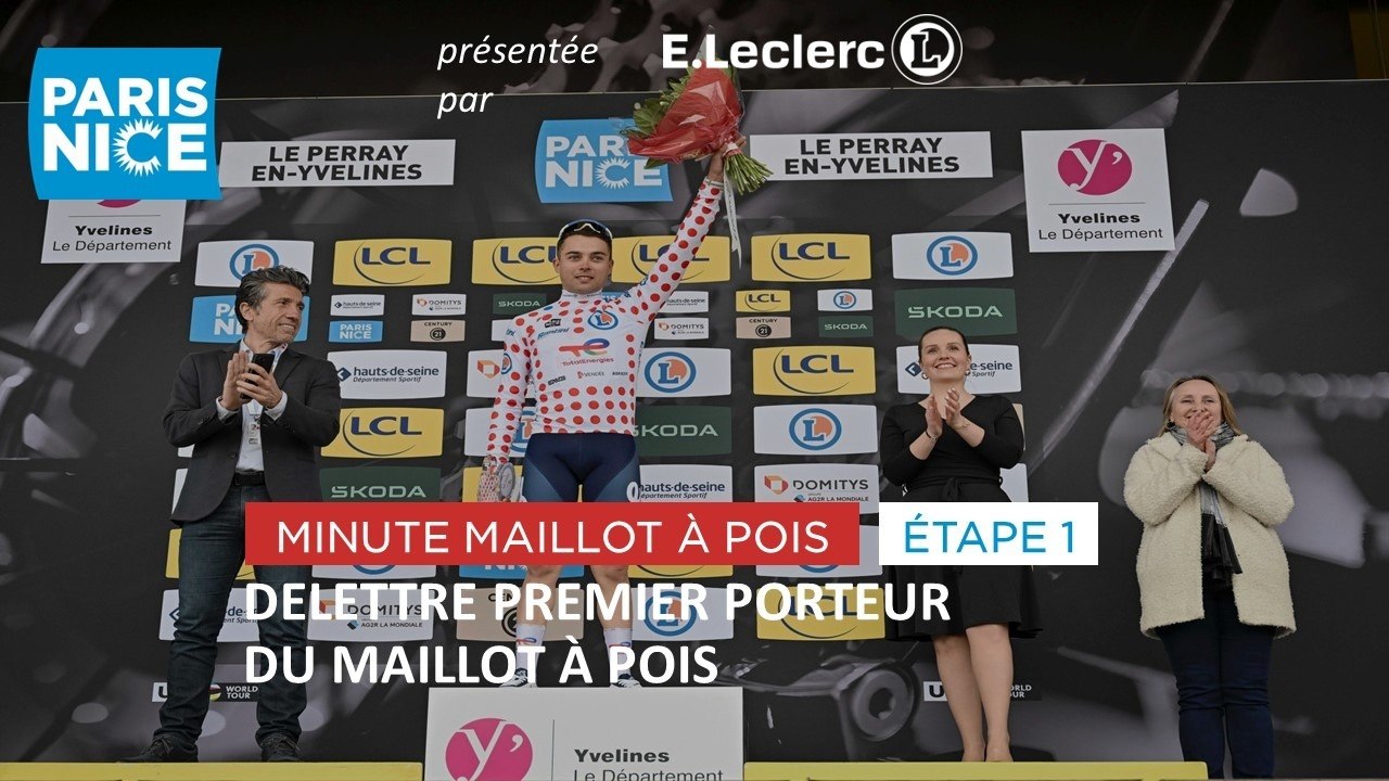Paris-Nice 2025 - Stage 1 - E.Leclerc Polka Dot Jersey Minute