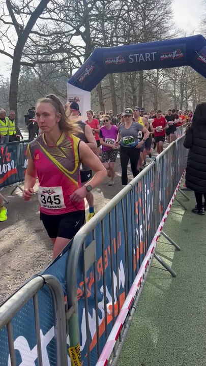 Inverness Half Marathon 2025 start