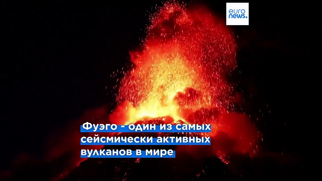 Извержение вулкана Фуэго в Гватемале: власти призывают к эвакуации 30 000 человек