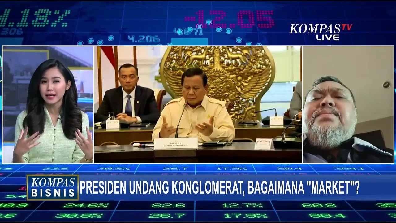 Pasar Saham 'Sumringah', Efek Pertemuan Presiden Prabowo dengan 8 Konglomerat?