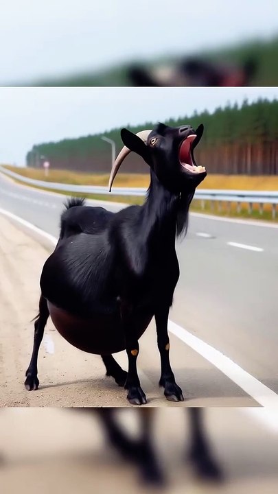 Pragent goat Rescue in Hospital