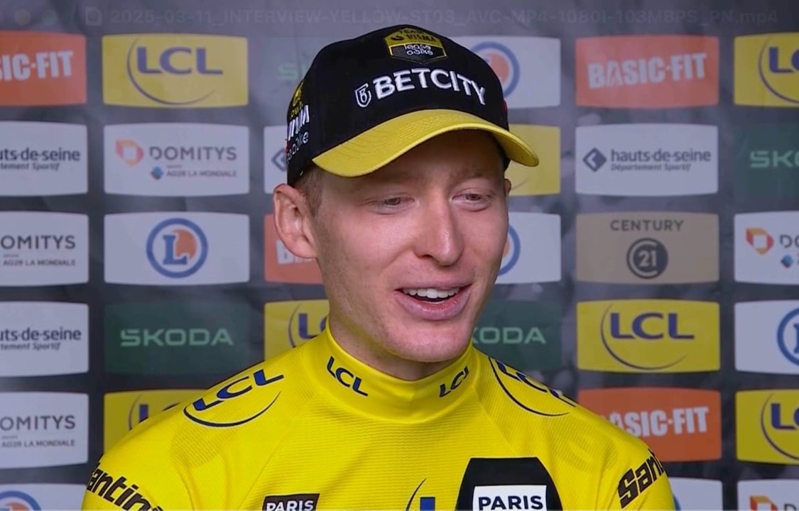 Cycling - Paris-Nice 2025 - Matteo Jorgenson : "Really proud... Now we have to defend the yellow jersey"