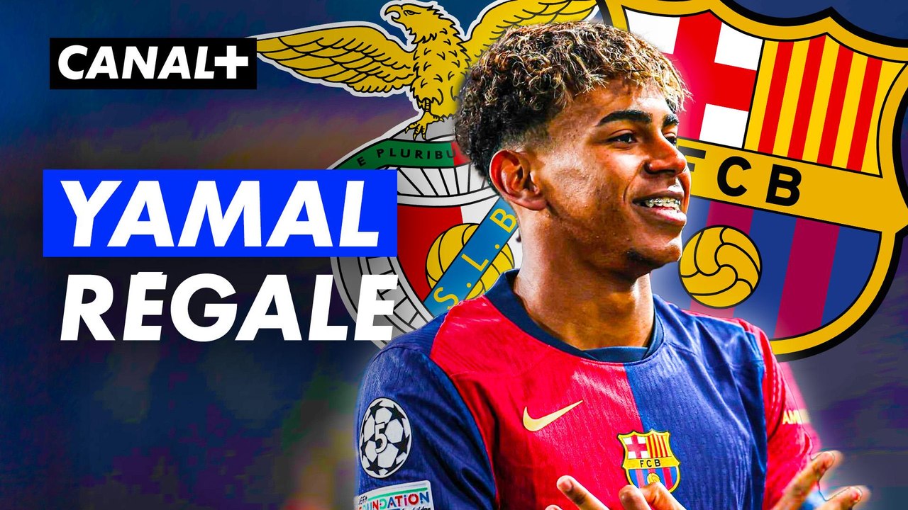 Le show Lamine Yamal face au Benfica- Ligue des champions 2024/25