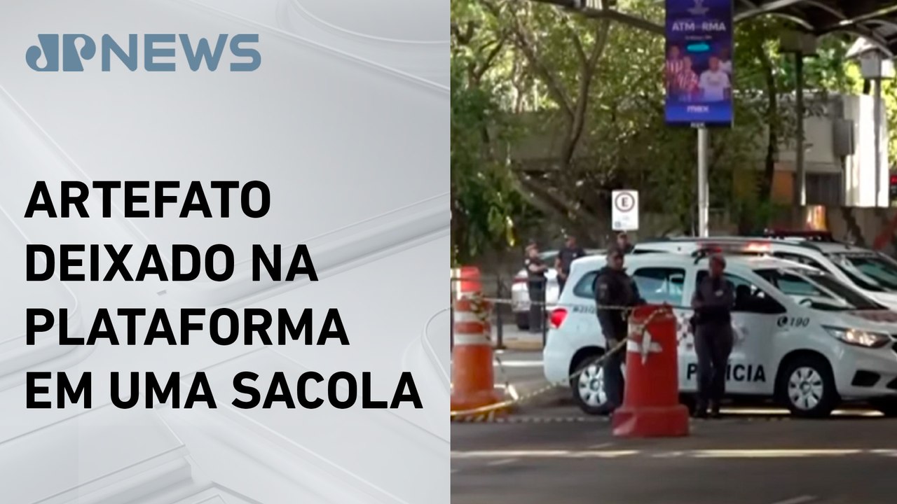 Bomba explode e isola área do Terminal Pinheiros