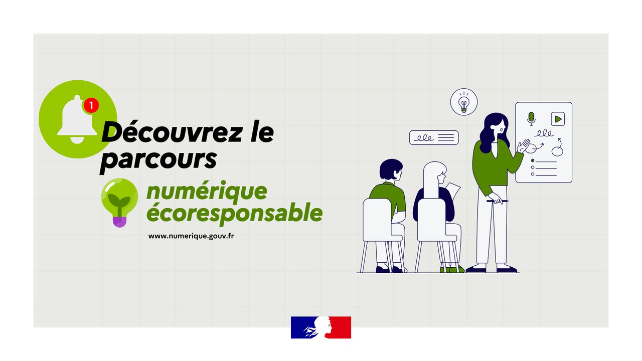 Découvrez le parcours numérique écoresponsable
