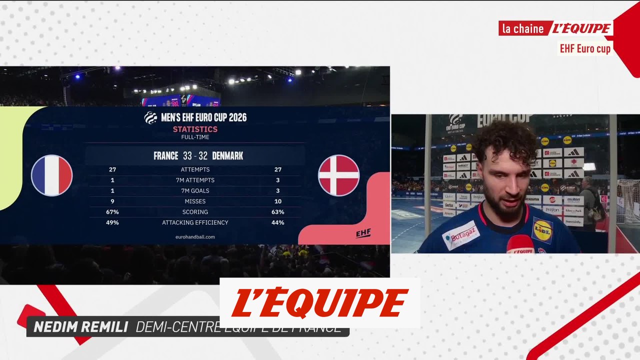 Remili : «On a montré un très bel état d'esprit» - Hand - EHF Euro Cup - Bleus