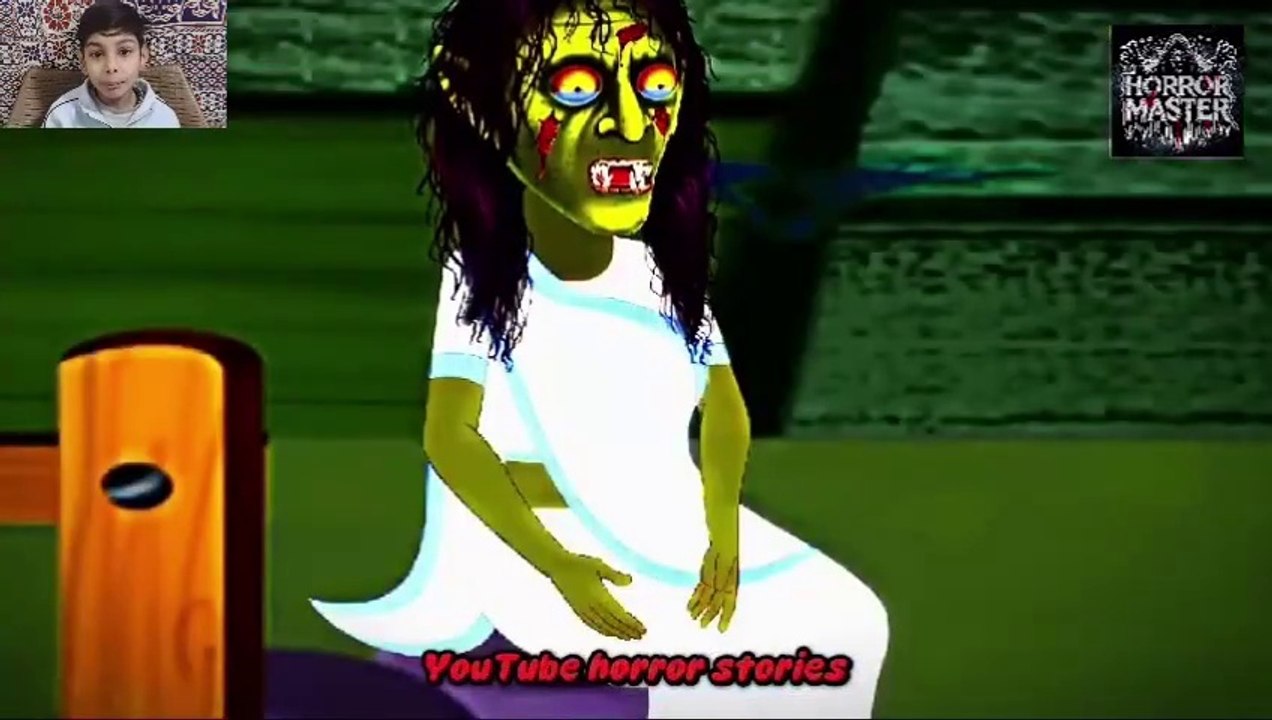 Haunted Village Horror Story in hindi  _ horror cartoon _ horror movie horrormaster #horror